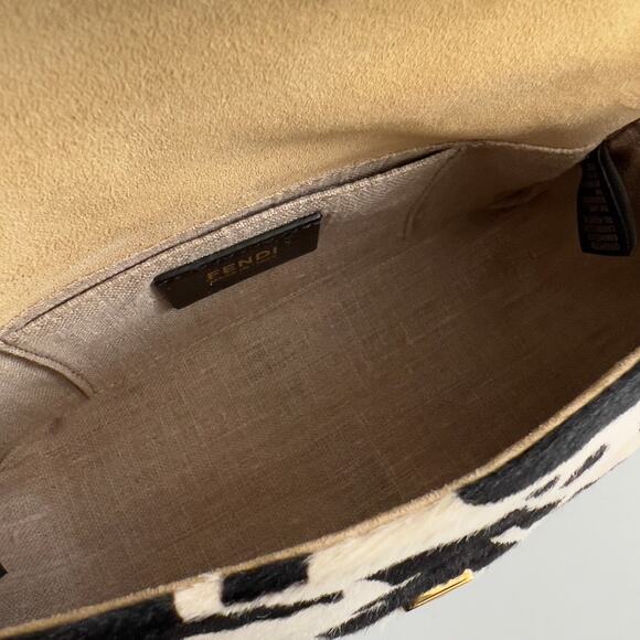 Fendi Pony Hair Mini Mamma Baguette - Picture 7 of 12